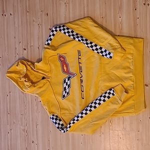 Corvette hooded sweatshirt women's size M